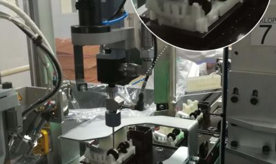 Nanos maziva na zobnik-povečan detajl